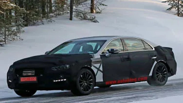 2017 Hyundai Equus spied testing in the Arctic Circle